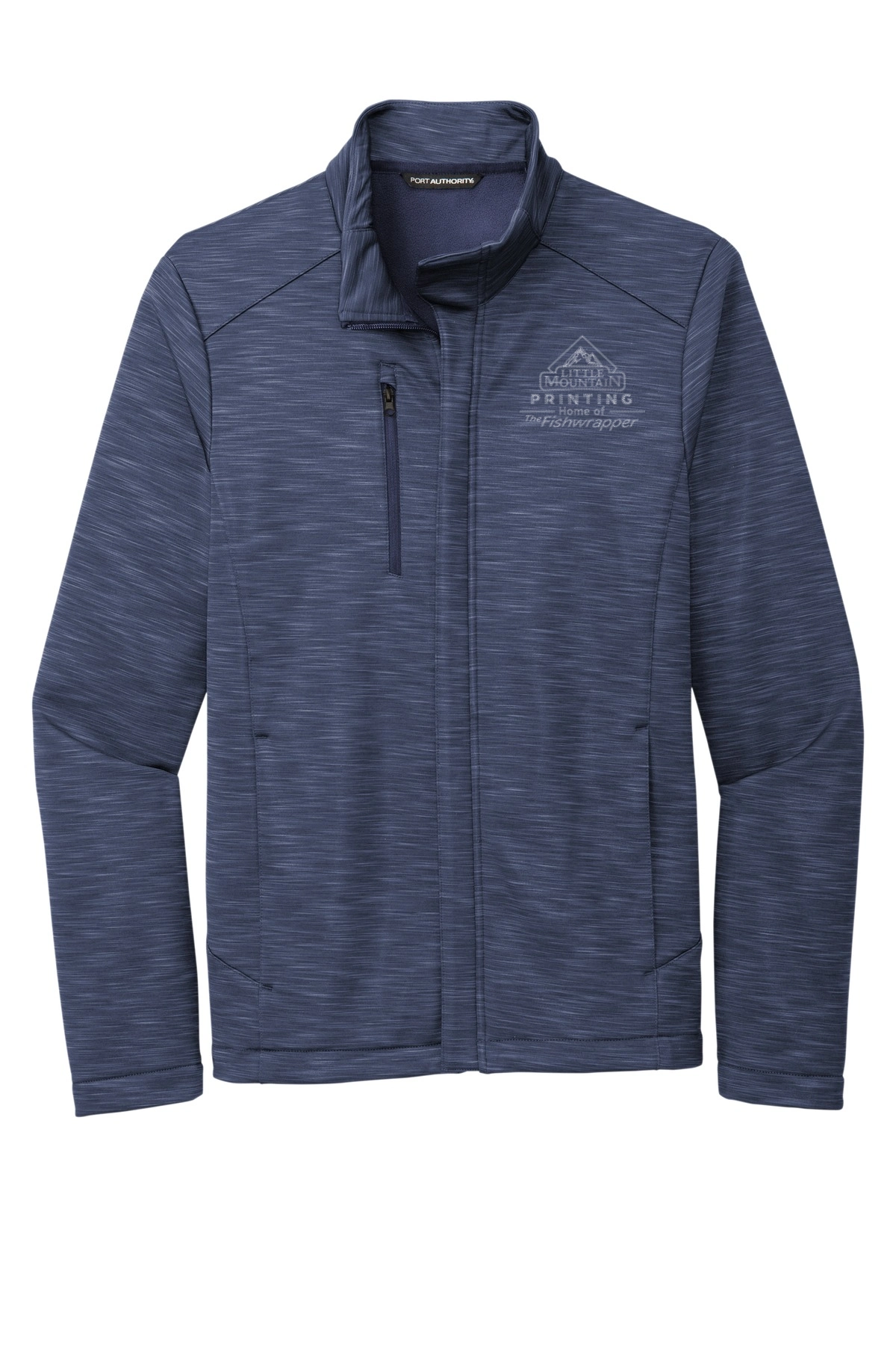 Variant Image for J339 - Port Authority® Stream Soft Shell Jacket - LMP - 1 Color - Tone on Tone - Website Little Mountain Printing