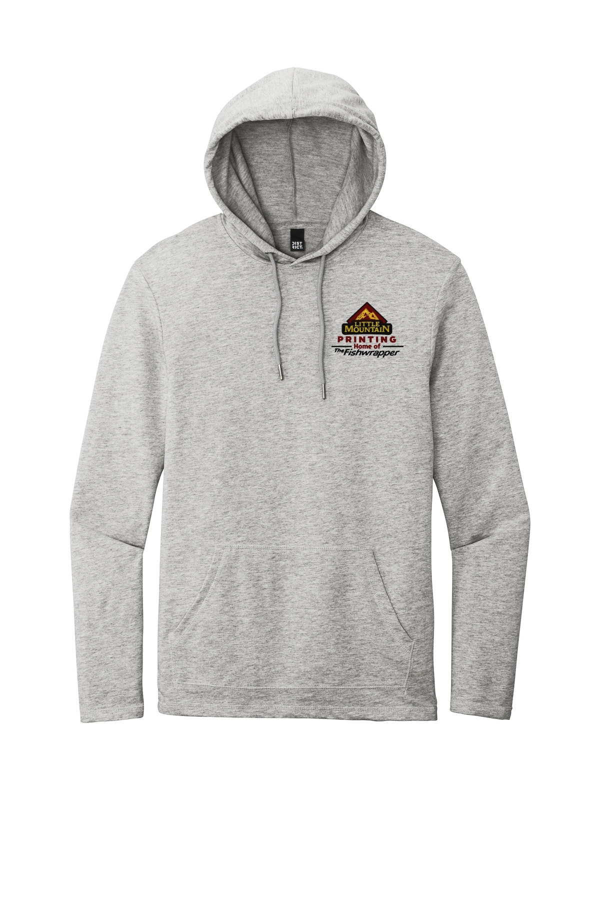 Variant Image for DT571 - District® Featherweight French Terry™ Hoodie - LMP - 3-Color Black - Website Little Mountain Printing