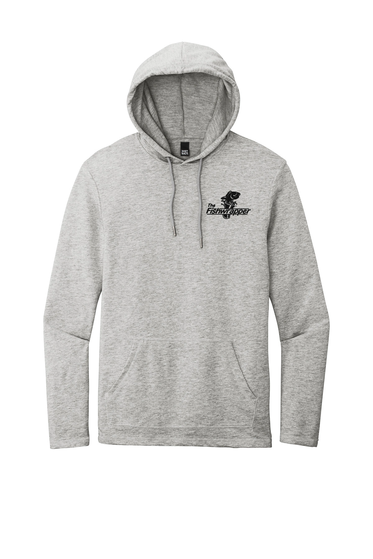 Variant Image for DT571 - District® Featherweight French Terry™ Hoodie - FW - 1 Color Black - Website Little Mountain Printing