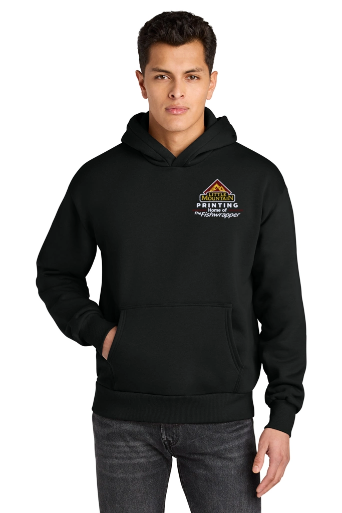 Variant Image for NL9307 - New Next Level Apparel® Heavyweight Hoodie - LMP - 3-Color White - Website Little Mountain Printing