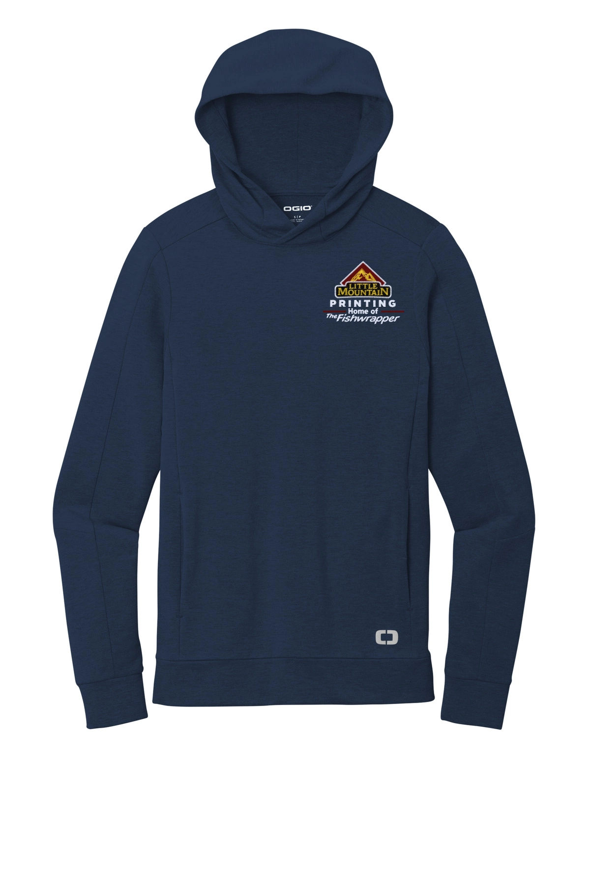 Variant Image for OG814 - OGIO® Luuma Hoodie - LMP - 3-Color White - Website Little Mountain Printing