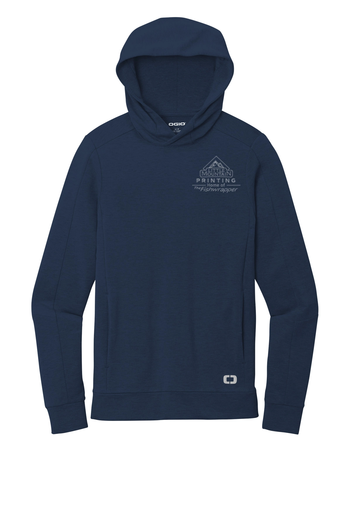 Variant Image for OG814 - OGIO® Luuma Hoodie - LMP - 1 Color - Tone on Tone - Website Little Mountain Printing