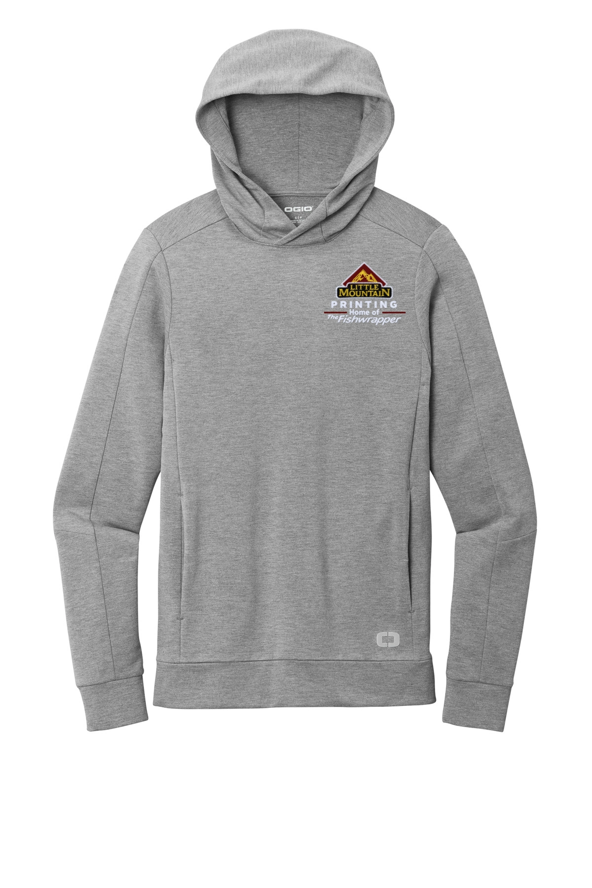 Variant Image for OG814 - OGIO® Luuma Hoodie - LMP - 3-Color White - Website Little Mountain Printing