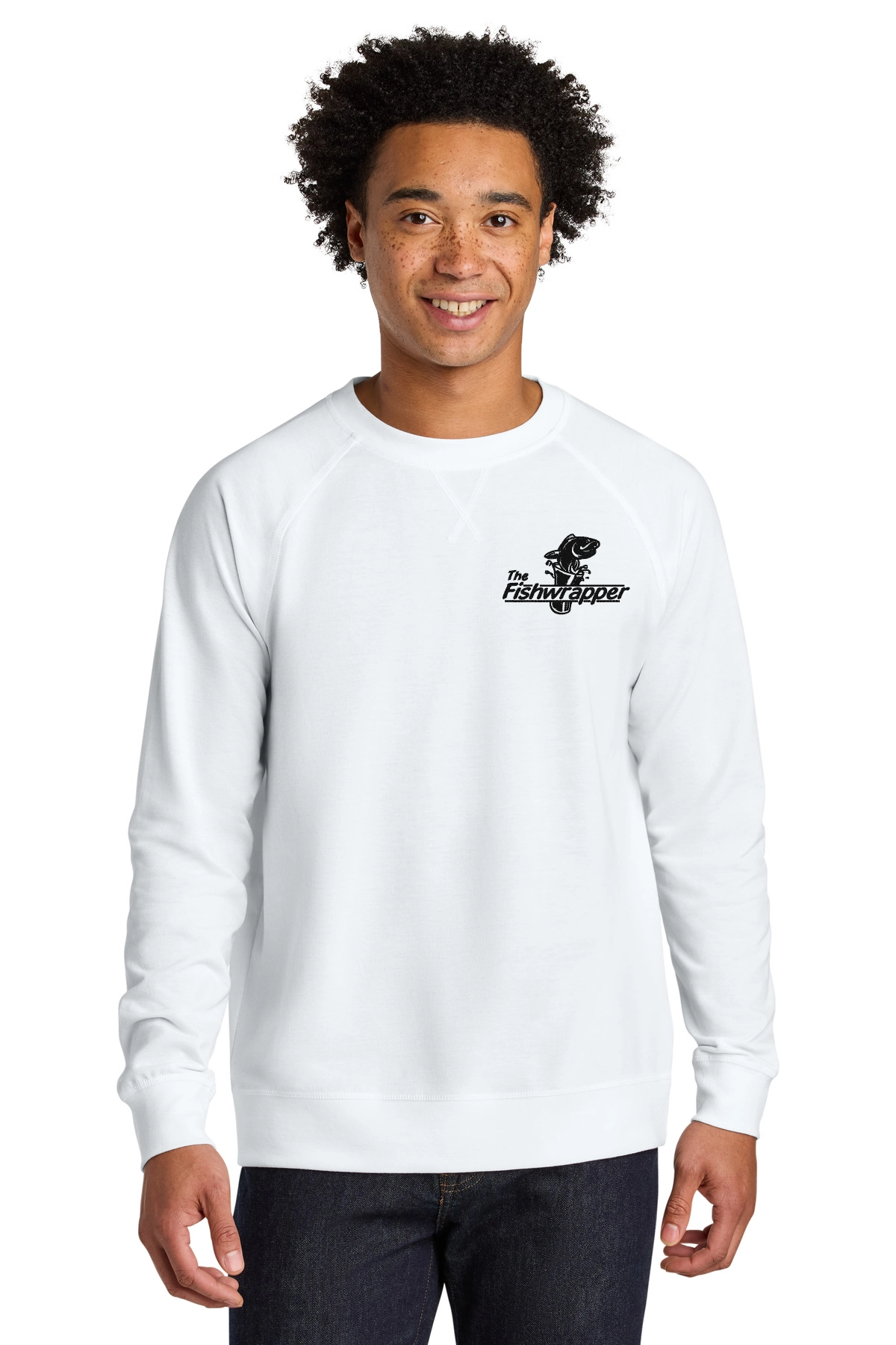 Variant Image for NL9000 - Next Level Apparel® Laguna Raglan Sweatshirt - FW - 1 Color Black - Website Little Mountain Printing