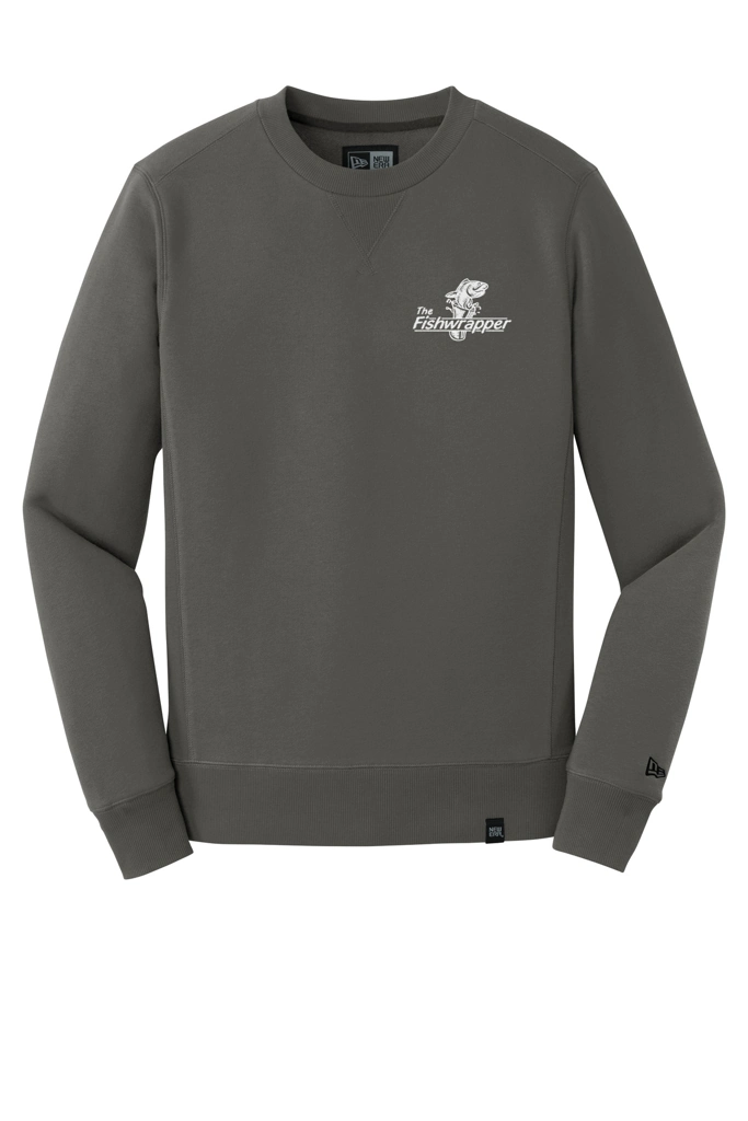 Variant Image for NEA501 - New Era® French Terry Crew - FW - 1 Color White - Website Little Mountain Printing