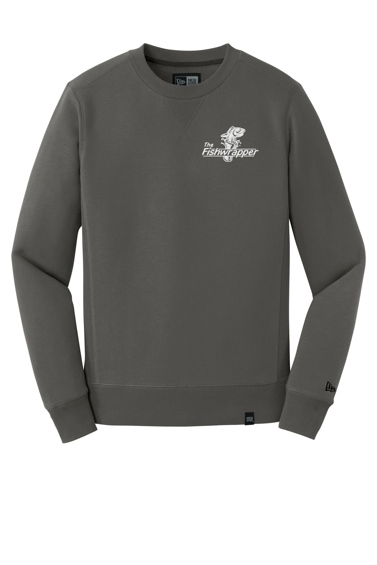 Variant Image for NEA501 - New Era® French Terry Crew - FW - 1 Color White - Website Little Mountain Printing