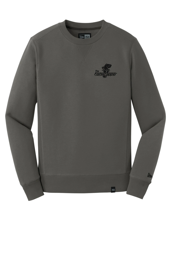 Variant Image for NEA501 - New Era® French Terry Crew - FW - 1 Color Black - Website Little Mountain Printing