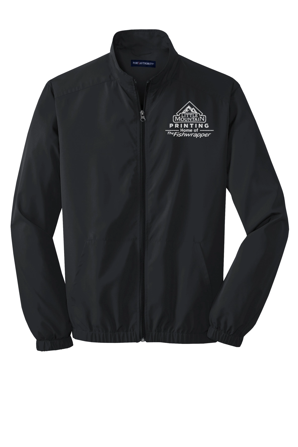 Variant Image for J305 - Port Authority® Essential Jacket - LMP - 1 Color - White - Website Little Mountain Printing
