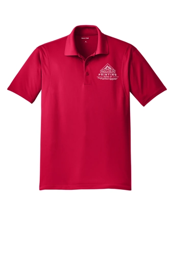 Variant Image for TST650 - Sport-Tek® Tall Micropique Sport-Wick® Polo - LMP - 1 Color - White - Website Little Mountain Printing