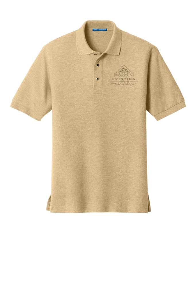 Variant Image for TLK500 - Port Authority® Tall Silk Touch™ Polo - LMP - 1 Color - Tone on Tone - Website Little Mountain Printing