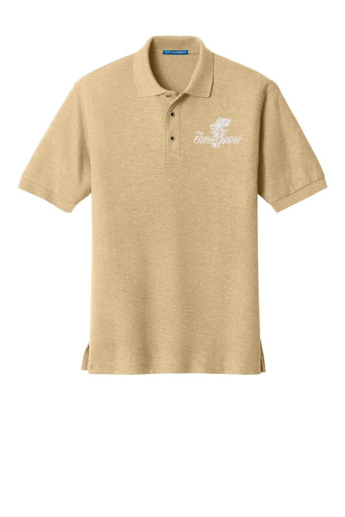 Variant Image for TLK500 - Port Authority® Tall Silk Touch™ Polo - FW - 1 Color White - Website Little Mountain Printing