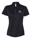 Variant Image for A231 - Adidas Women's Performance Polo - LMP - 3-Color White - Website Little Mountain Printing