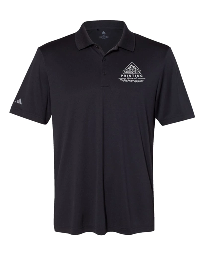 Variant Image for A230 - Adidas Performance Sport Shirt - LMP - 1 Color - White - Website Little Mountain Printing
