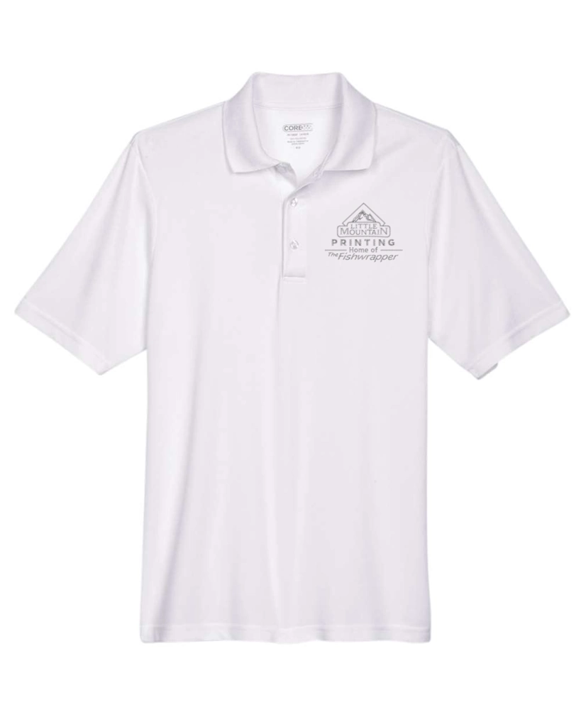 Variant Image for 88181 - Core 365 Men's Origin Performance Piqué Polo - LMP - 1 Color - Tone on Tone - Website Little Mountain Printing