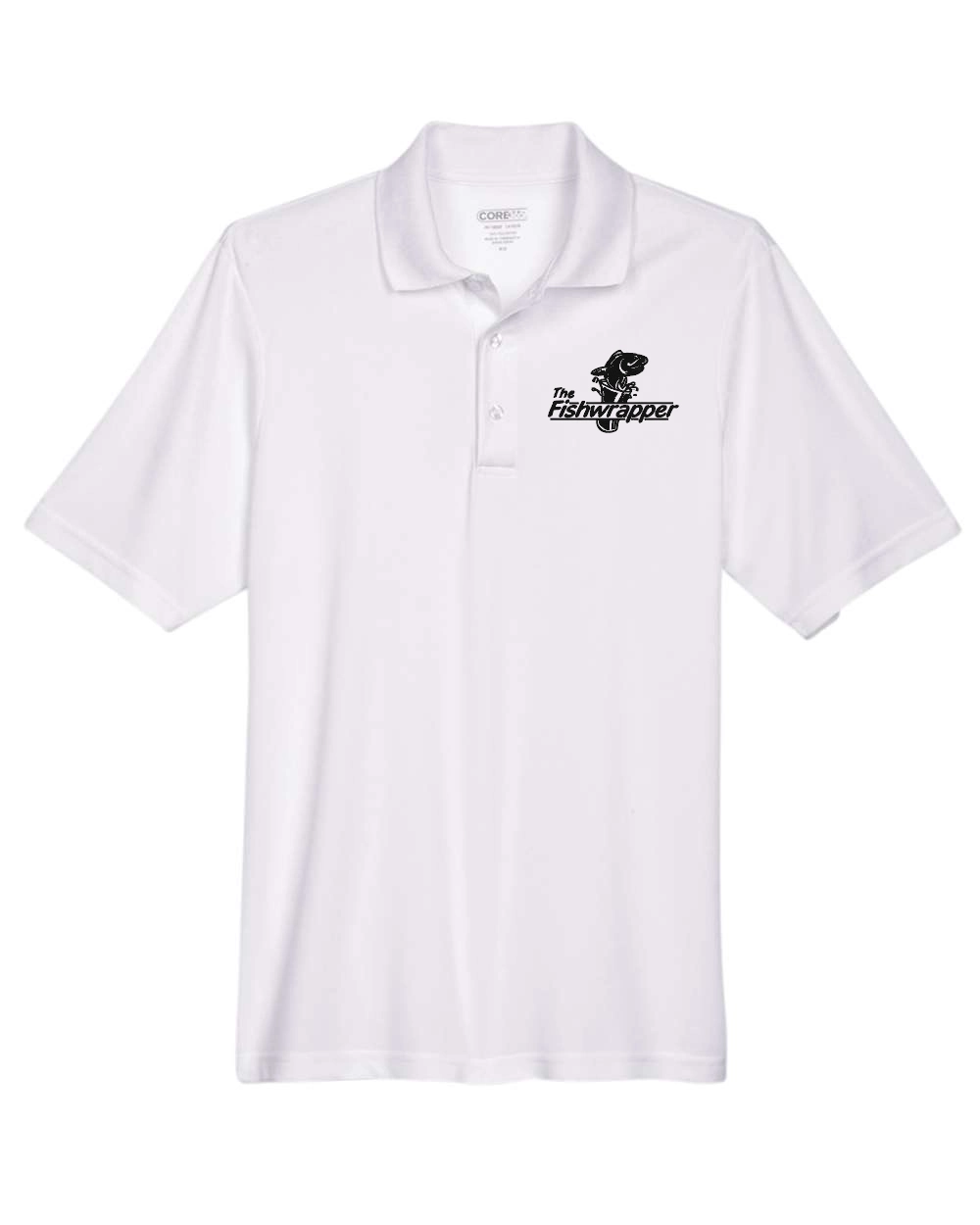 Variant Image for 88181 - Core 365 Men's Origin Performance Piqué Polo - FW - 1 Color Black - Website Little Mountain Printing