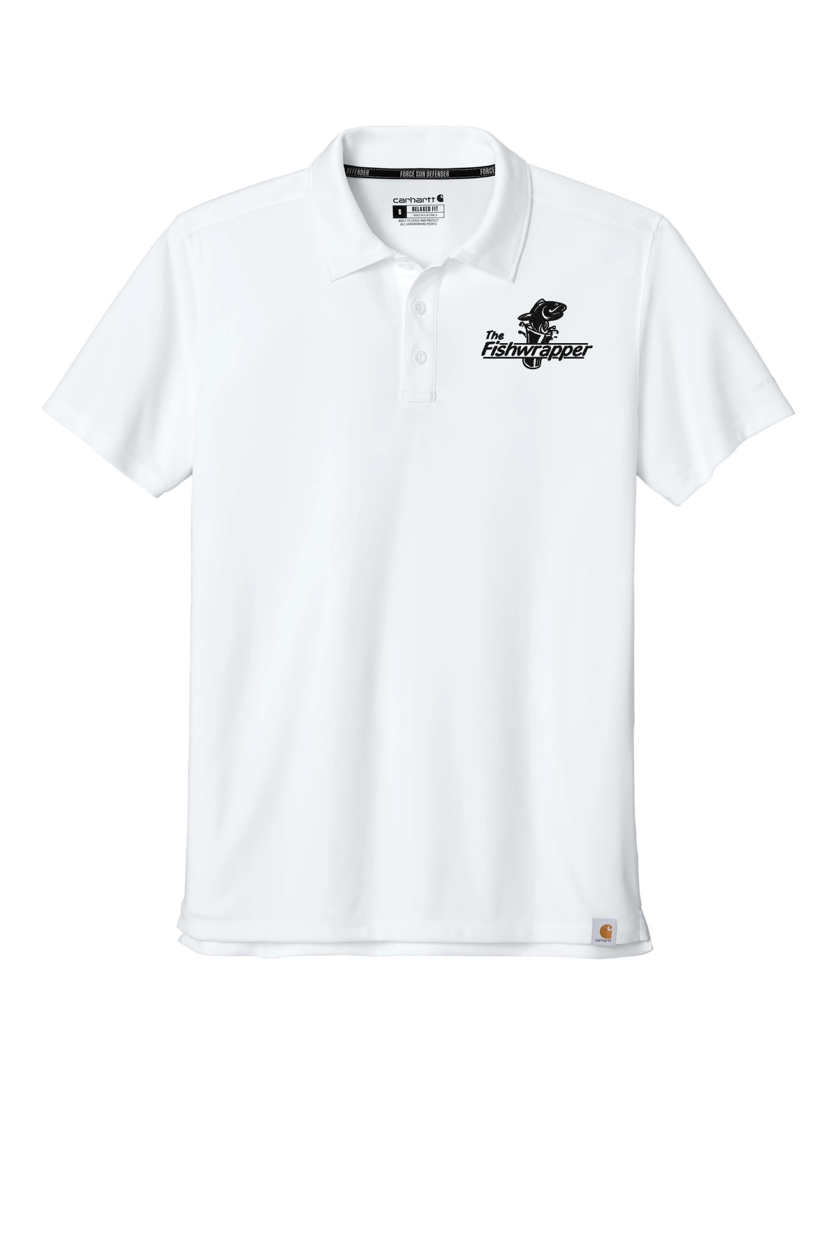Variant Image for CT106899 - Carhartt Force® Sun Defender™ Polo - FW - 1 Color Black - Website Little Mountain Printing