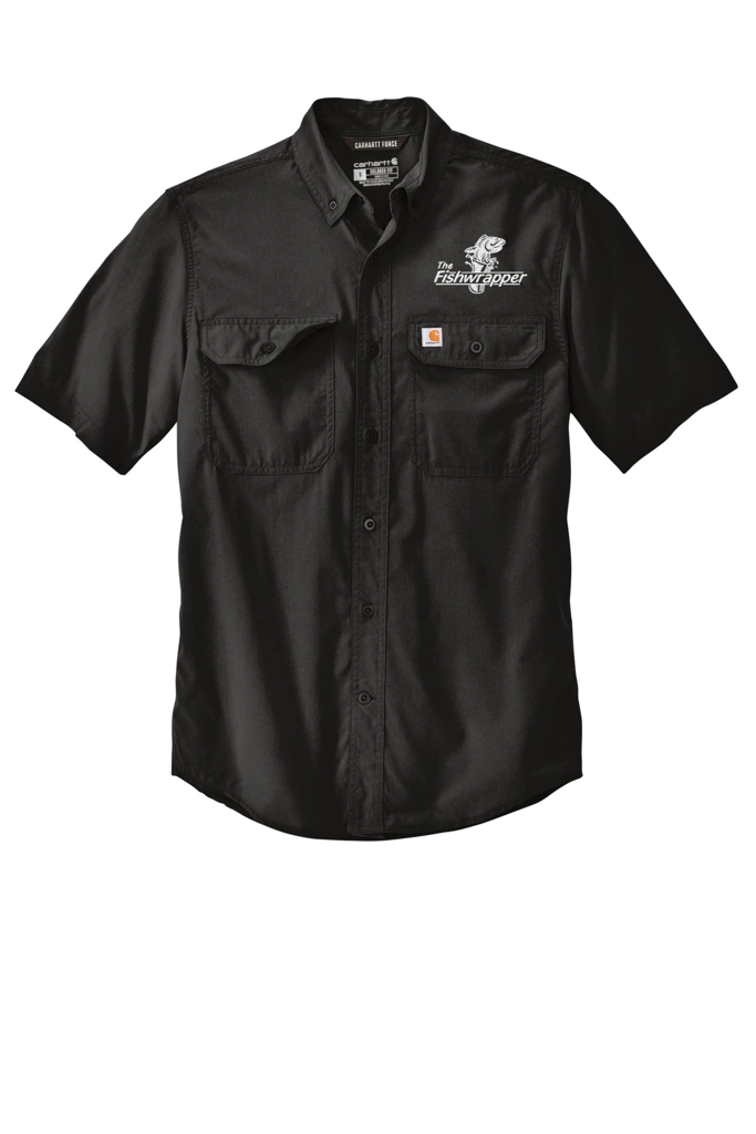 Variant Image for CT105292  - Carhartt Force® Solid Short Sleeve Shirt - FW - 1 Color White - Website Little Mountain Printing