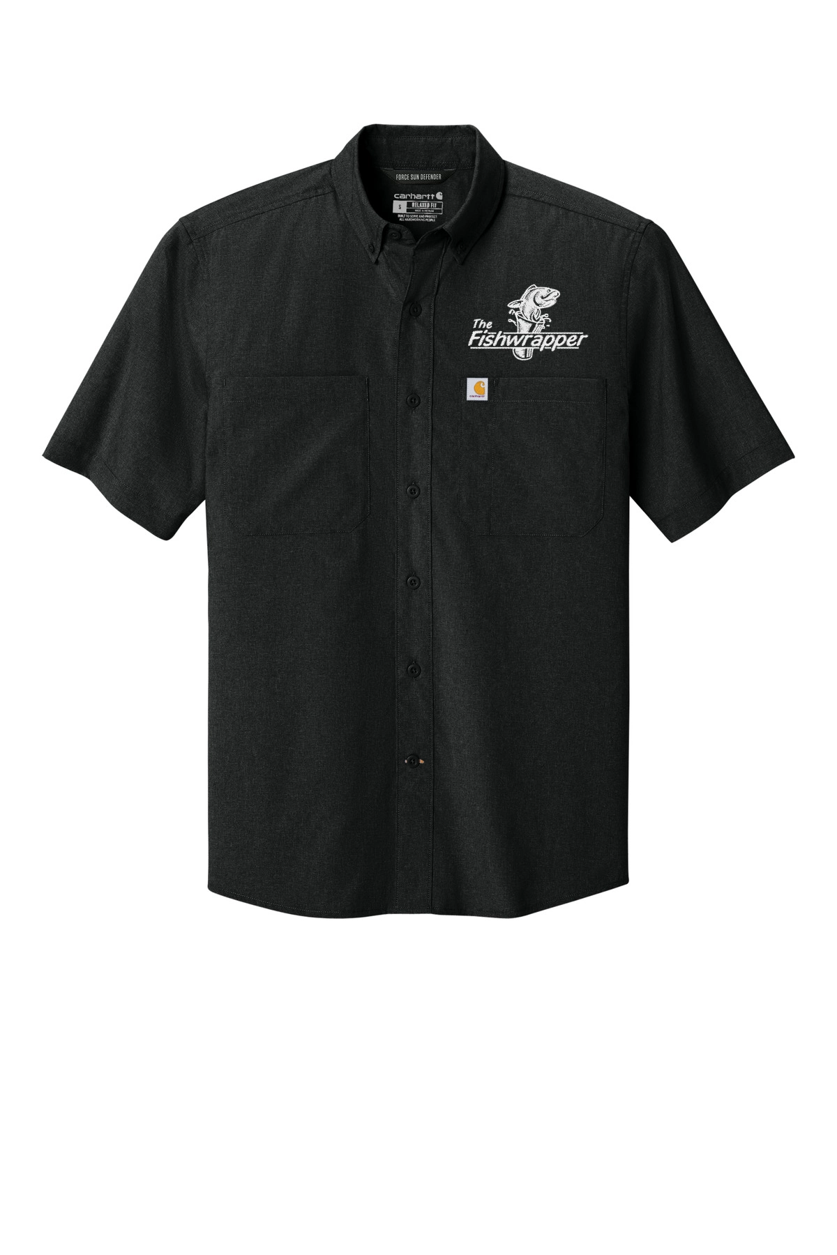 Variant Image for CT107107 - Carhartt Force® Sun Defender™ Short Sleeve Shirt - FW - 1 Color White - Website Little Mountain Printing