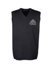 Variant Image for M415 - Harriton Men's Pilbloc™ V-Neck Sweater Vest - LMP - 1 Color - White - Website Little Mountain Printing