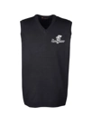 Variant Image for M415 - Harriton Men's Pilbloc™ V-Neck Sweater Vest - FW - 1 Color White - Website Little Mountain Printing