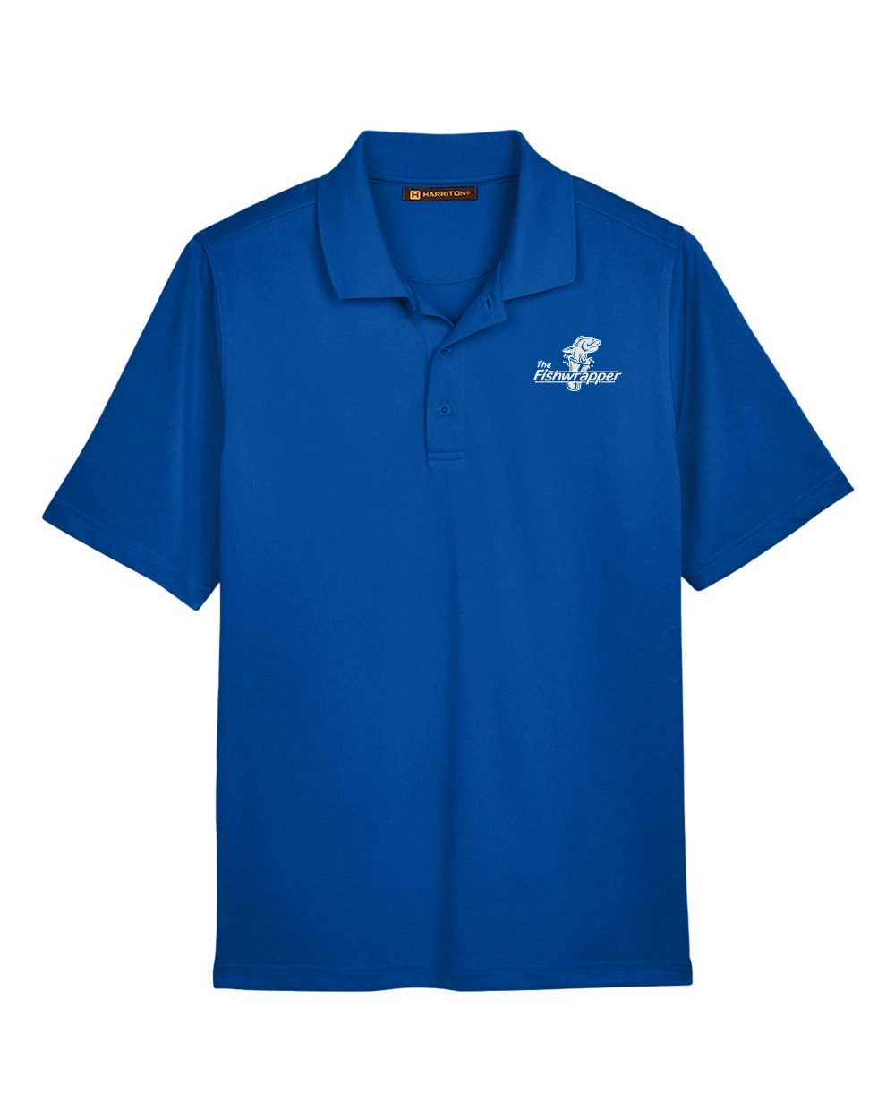 Variant Image for M348T - Harriton Men's Tall Advantage Snag Protection Plus IL Polo - FW - 1 Color White - Website Little Mountain Printing
