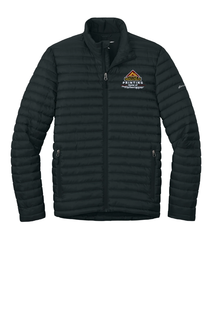 Variant Image for EB514 - Eddie Bauer® Packable Quilted Full-Zip - LMP - 3-Color White - Website Little Mountain Printing