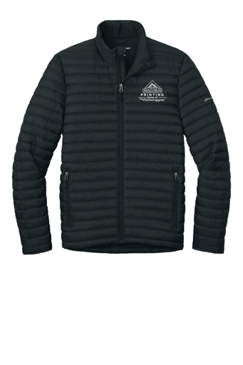 Variant Image for EB514 - Eddie Bauer® Packable Quilted Full-Zip - LMP - 1 Color - White - Website Little Mountain Printing