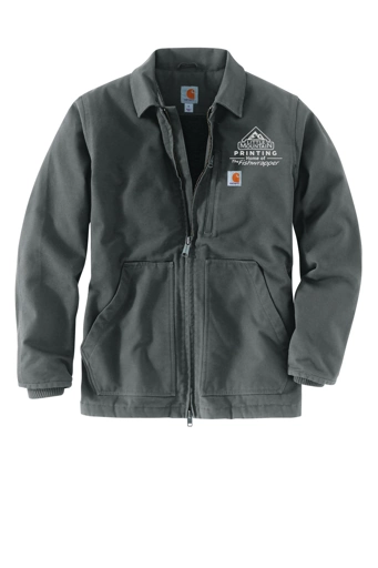 Variant Image for CT104293 - Carhartt® Sherpa-Lined Coat - LMP - 1 Color - White - Website Little Mountain Printing