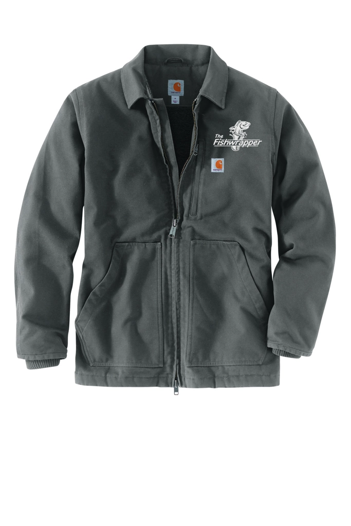 Variant Image for CT104293 - Carhartt® Sherpa-Lined Coat - FW - 1 Color White - Website Little Mountain Printing