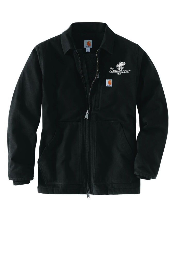 Variant Image for CTT104293 - Carhartt® Tall Sherpa-Lined Coat - FW - 1 Color White - Website Little Mountain Printing