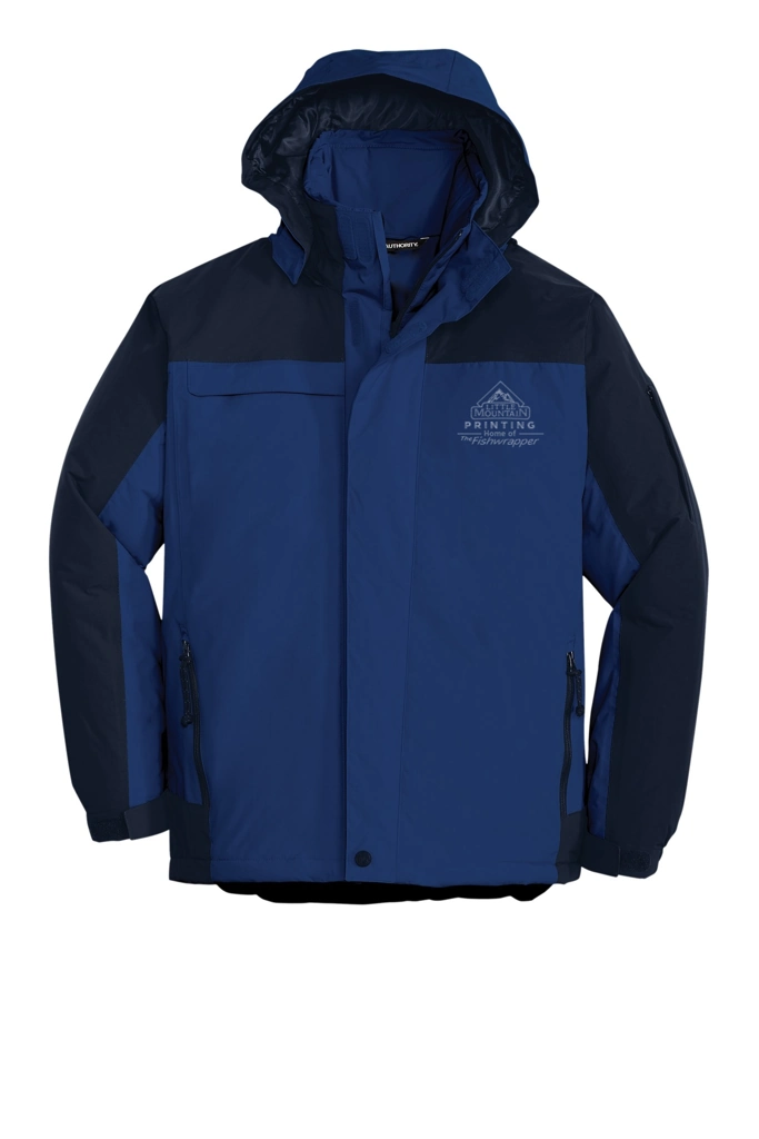 Variant Image for TLJ792 - Port Authority® Tall Nootka Jacket - LMP - 1 Color - Tone on Tone - Website Little Mountain Printing