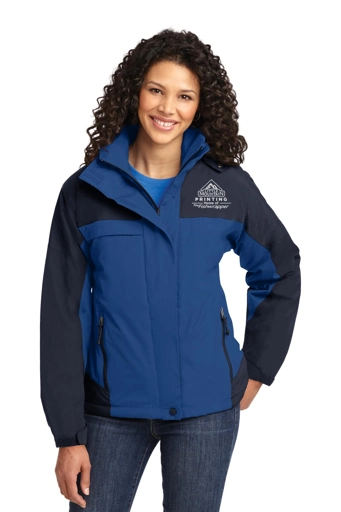 Variant Image for L792 - Port Authority® Women's Nootka Jacket - LMP - 1 Color - White - Website Little Mountain Printing
