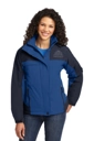 Variant Image for L792 - Port Authority® Women's Nootka Jacket - LMP - 1 Color - Tone on Tone - Website Little Mountain Printing