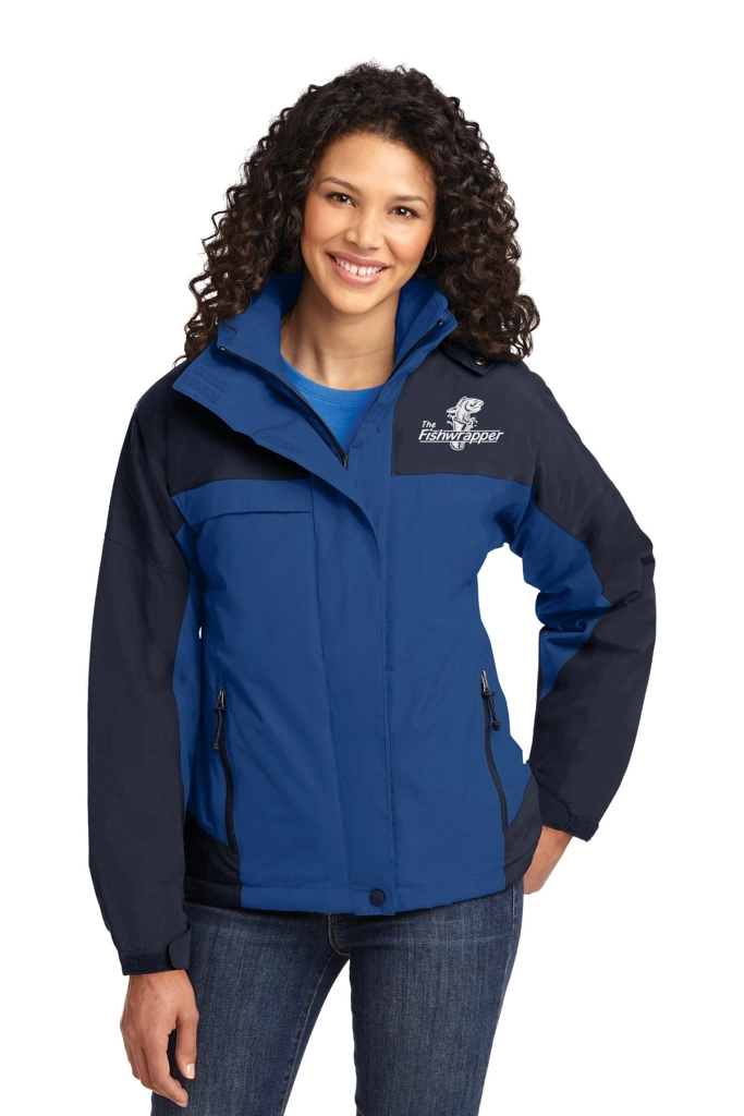 Variant Image for L792 - Port Authority® Women's Nootka Jacket - FW - 1 Color White - Website Little Mountain Printing