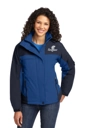 Variant Image for L792 - Port Authority® Women's Nootka Jacket - FW - 1 Color White - Website Little Mountain Printing