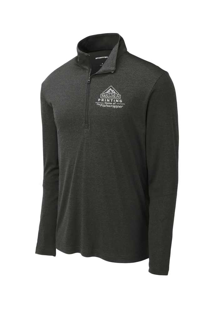 Variant Image for ST469 - Sport-Tek® Endeavor 1/2-Zip Pullover - LMP - 1 Color - White - Website Little Mountain Printing