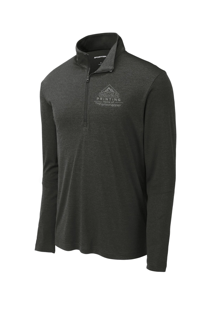 Variant Image for ST469 - Sport-Tek® Endeavor 1/2-Zip Pullover - LMP - 1 Color - Tone on Tone - Website Little Mountain Printing
