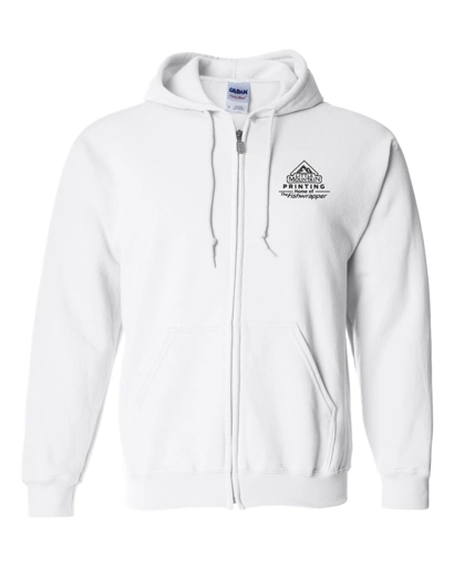 Variant Image for 18600 - Gildan Heavy Blend™ Full-Zip Hooded Sweatshirt - LMP - 1 Color - Black - Website Little Mountain Printing