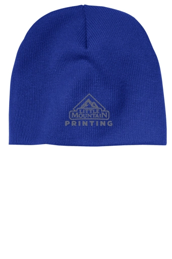 Variant Image for CP91 - Port & Co™ Beanie Cap - LMP Only - Tone on Tone - Website Little Mountain Printing