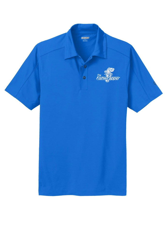 Variant Image for OG1030 - OGIO® Linear Polo - FW - 1 Color White - Website Little Mountain Printing