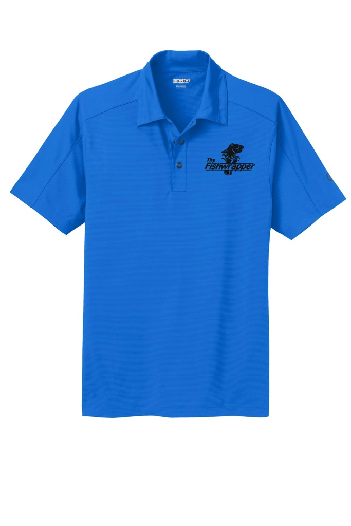 Variant Image for OG1030 - OGIO® Linear Polo - FW - 1 Color Black - Website Little Mountain Printing