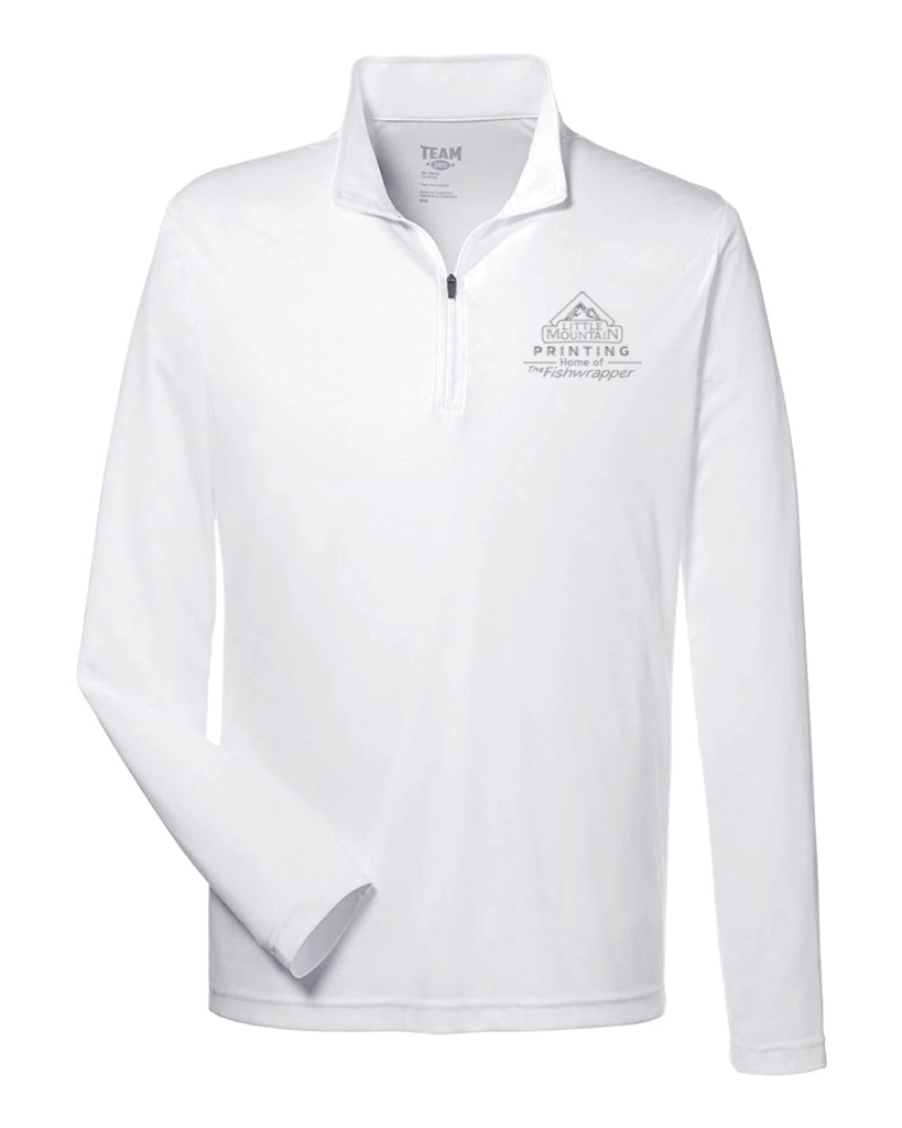 Variant Image for TT31 - Team 365 Men's Zone Performance Quarter-Zip Pullover - LMP - 1 Color - Tone on Tone - Website Little Mountain Printing