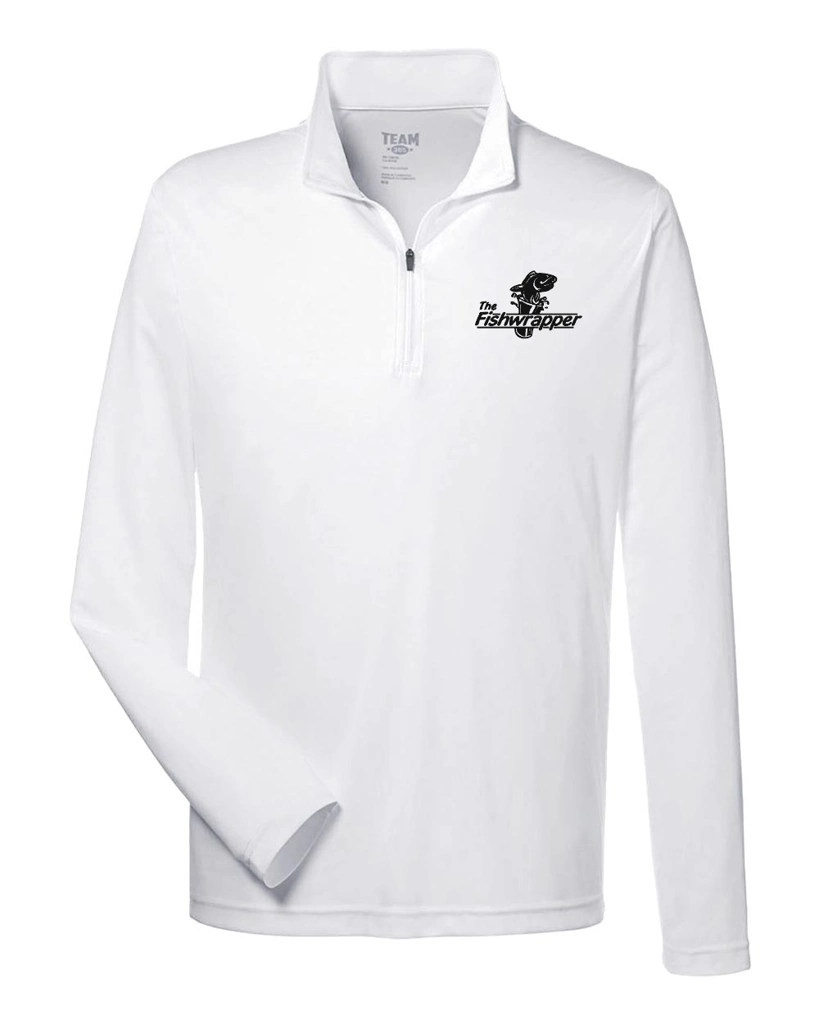 Variant Image for TT31 - Team 365 Men's Zone Performance Quarter-Zip Pullover - FW - 1 Color Black - Website Little Mountain Printing