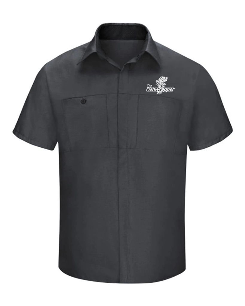 Variant Image for SY42 - Red Kap Men's Performance Plus Short Sleeve Shirt with Oilblok Technology - FW - 1 Color White - Website Little Mountain Printing