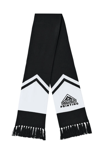 Variant Image for STA06 - Sport-Tek® Gameday Scarf - LMP Only - NBlack E - Website Little Mountain Printing