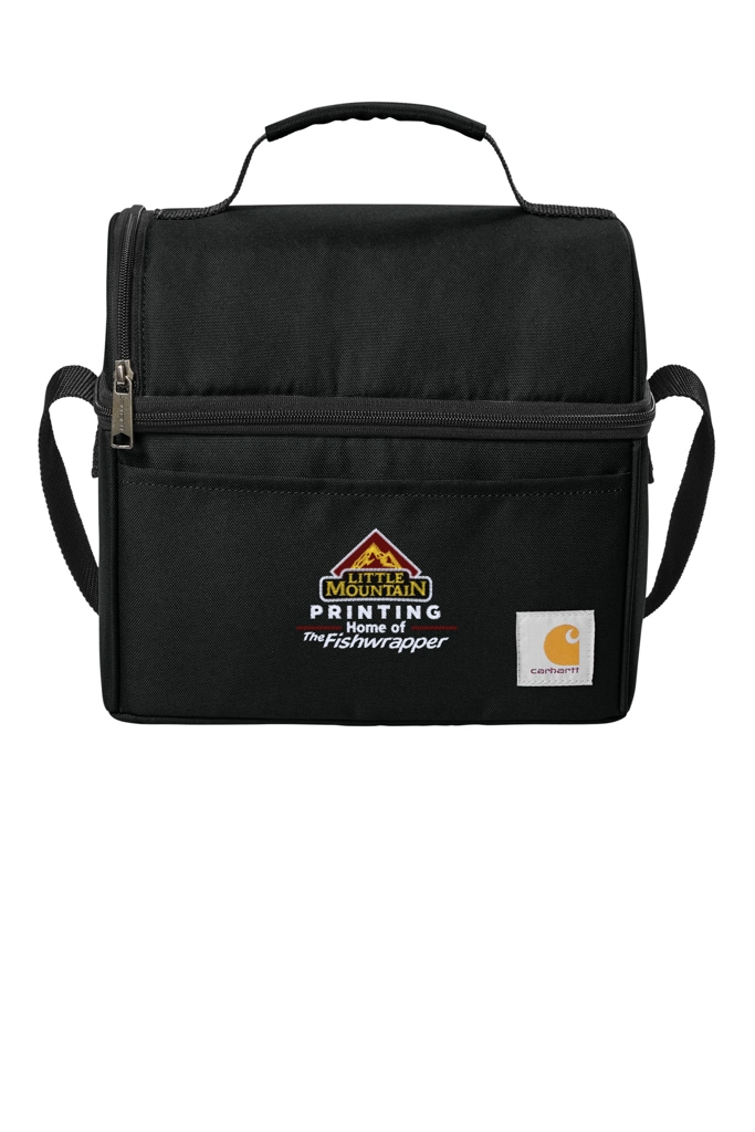 Variant Image for CT89251601 - Carhartt® - Lunch 6-Can Cooler - LMP - 3-Color White - Website Little Mountain Printing