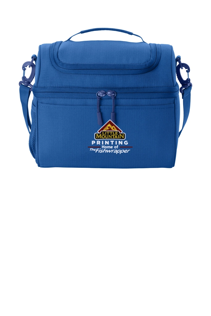 Variant Image for BG517 - Port Authority® Dome Cooler - LMP - 3-Color White - Website Little Mountain Printing