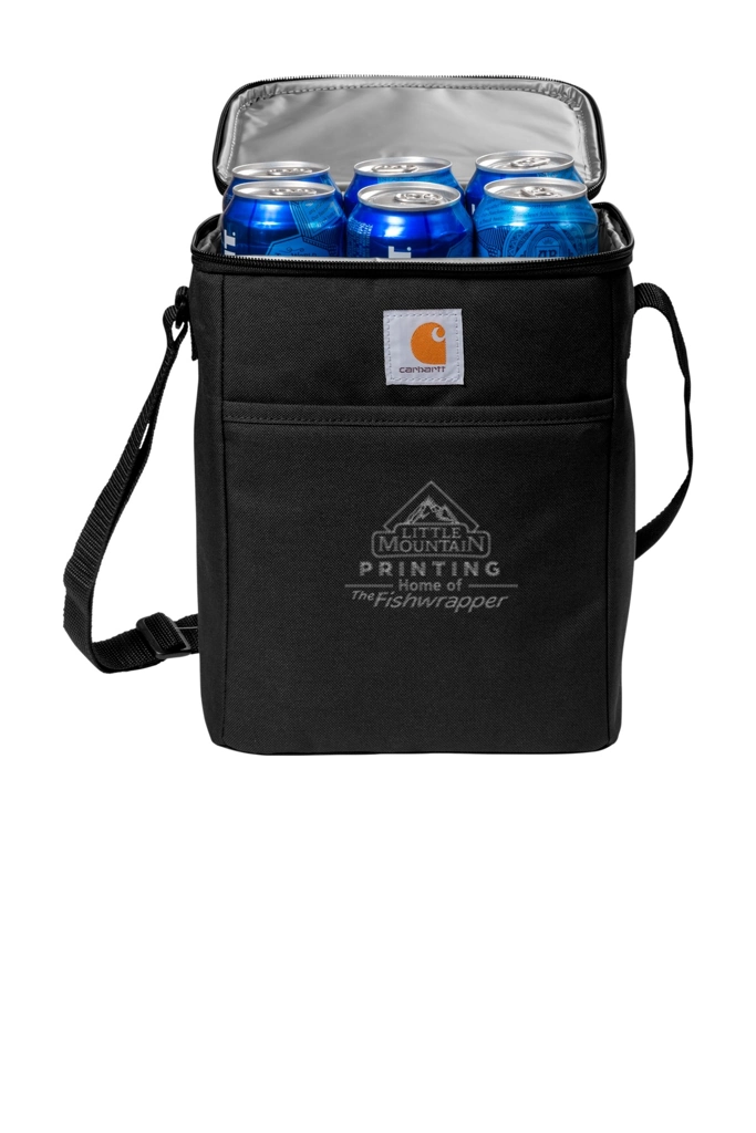 Variant Image for CT89032822 - Carhartt® Vertical 12-Can Cooler - LMP - 1 Color - Tone on Tone - Website Little Mountain Printing