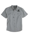 Variant Image for 4445 - DRI DUCK Men's Crossroad Woven Short Sleeve Shirt - FW - 1 Color Black - Website Little Mountain Printing