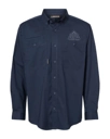 Variant Image for 4450T - DRI DUCK Men's Craftsman Woven Shirt - LMP - 1 Color - Tone on Tone - Website Little Mountain Printing